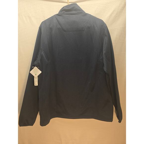 Dunbrooke New England Patriots Full Zip Sweater Light Jacket Size Medium 6768 - Picture 6 of 7